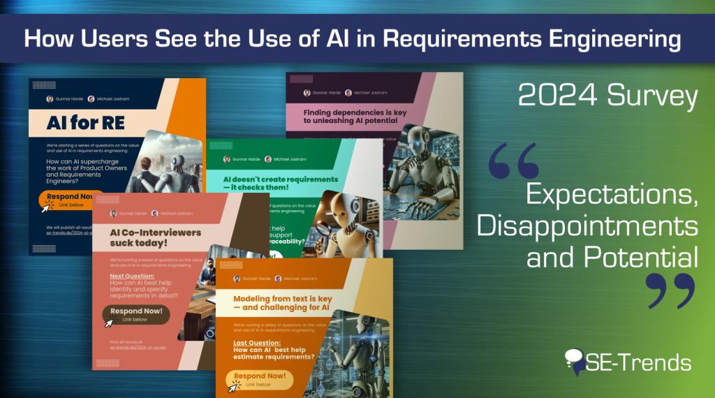Survey Results 2024: How Users See the Use of AI in Requirements Engineering