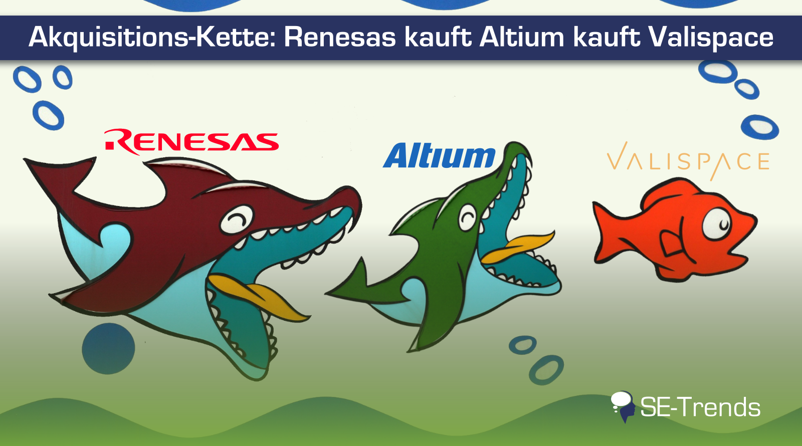 Akquisitions-Kette: Renesas kauft Altium kauft Valispace